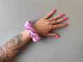 Dárková sada fialová - 6 scrunchies