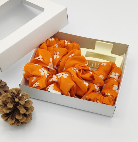 Scrunchie - dárkový box XXV. spona sponka sponky do vlasů spony scrunchies scrunchie  Scrunchie - dárkový box XXV. spona sponka sponky do vlasů spony scrunchies scrunchie