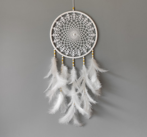 Lapač zlých snů 24 x 65 cm indián indiánský nad postel strážce boho dream lapač dreamcatcher lapač snů do ložnice  Lapač zlých snů 24 x 65 cm indián indiánský nad postel strážce boho dream lapač dreamcatcher lapač snů do ložnice