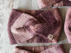 Pletená čelenka č.1