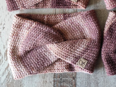 Pletená čelenka č.1