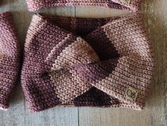 Pletená čelenka č.1