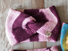 Pletená čelenka č.1