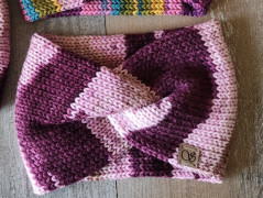 Pletená čelenka č.1