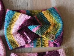 Pletená čelenka č.1