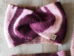 Pletená čelenka č.1