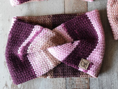 Pletená čelenka č.1