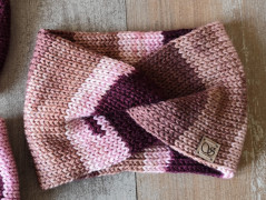 Pletená čelenka č.1