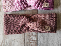 Pletená čelenka č.1