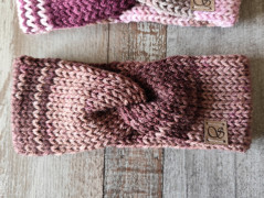 Pletená čelenka č.1