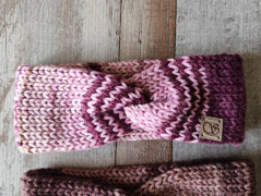 Pletená čelenka č.1