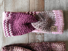 Pletená čelenka č.1