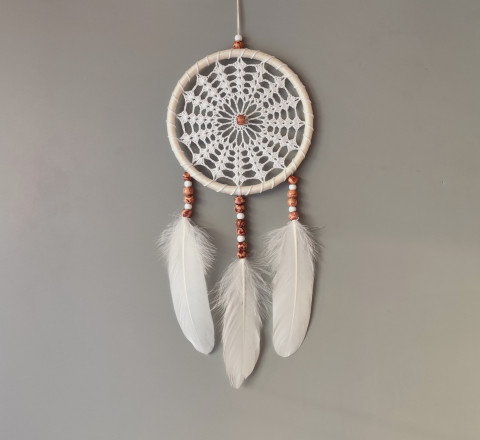 Lapač snů 15 x 40 cm indián indiánský nad postel strážce boho dream lapač dreamcatcher lapač snů do ložnice 