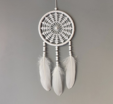 Lapač snů 15 x 40 cm indián indiánský nad postel strážce boho dream lapač dreamcatcher lapač snů do ložnice 