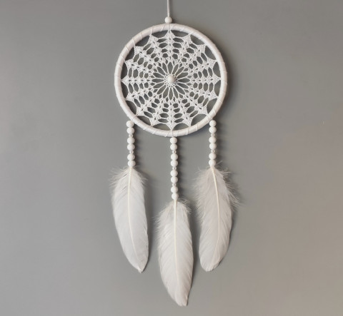 Lapač snů 15 x 40 cm indián indiánský nad postel strážce boho dream lapač dreamcatcher lapač snů do ložnice 