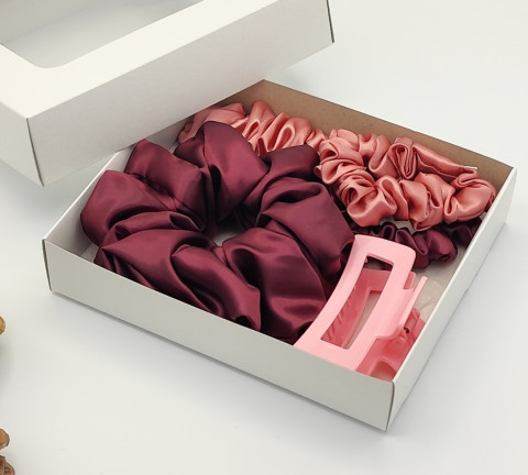Scrunchie - dárkový box II. spona sponka sponky do vlasů spony scrunchies scrunchie 