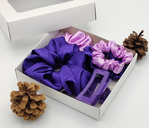Scrunchie - dárkový box XXXI. spona sponka sponky do vlasů spony scrunchies scrunchie 