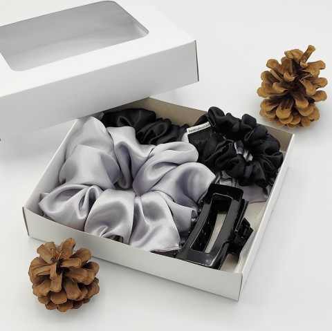 Scrunchie - dárkový box XXXIV. spona sponka sponky do vlasů spony scrunchies scrunchie 