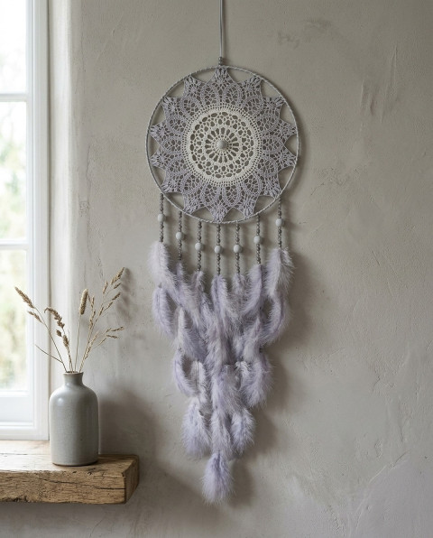 Lapač zlých snů 30 x 90 cm indián indiánský nad postel strážce boho dream lapač dreamcatcher lapač snů do ložnice 