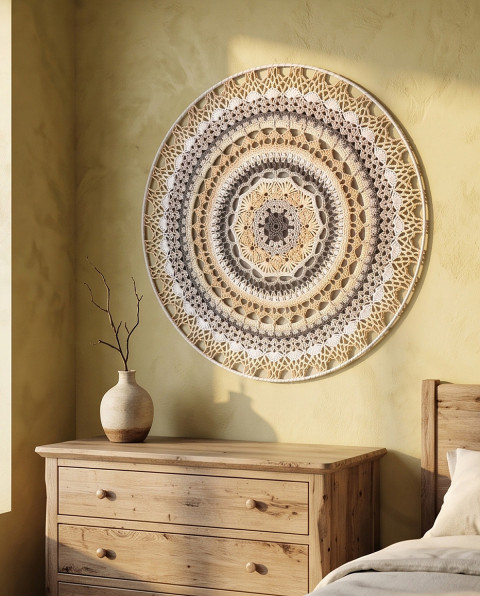 Mandala průměr 50cm meditace mandala harmonie meditační lotosový květ mandaly 