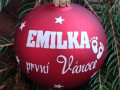 Vánoční baňka První Vánoce