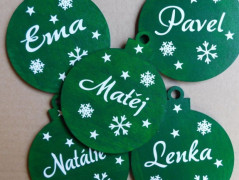 Dřevěná pokladnička Na motorku