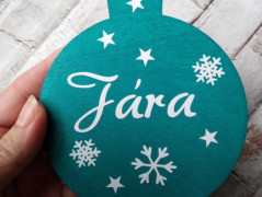 Dřevěná pokladnička Na motorku