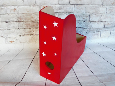 Dřevěný pořadač hvězdy barvy dřevo dřevěný hvězda pořadač hvězdičky pro děti na doklady na stůl školní potřeby šanon na papíry 