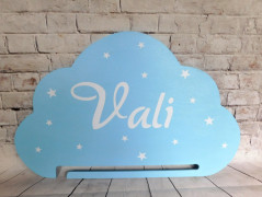 Dřevěná pokladnička se jménem