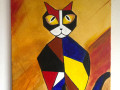 Kubistická kočka