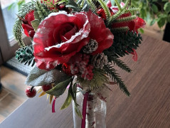 konvička v modrém kabátku..