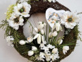 jarní věnec na dveře..