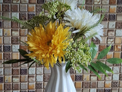 jarní věnec na dveře..