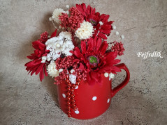 jarní věnec na dveře..