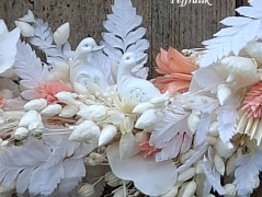 jarní věnec na dveře..