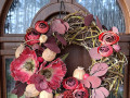 mákový věnec s eukalyptem ..