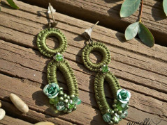 Náušnice Půlnoční Třpyt