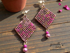 Náušnice lesní víla