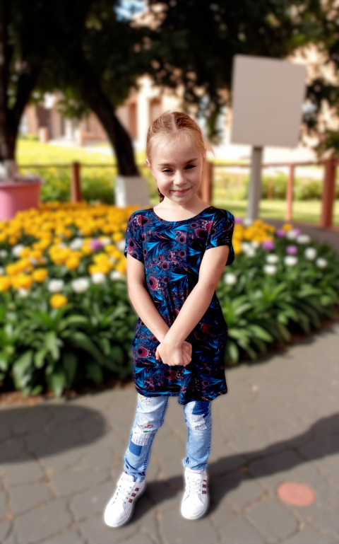 Dětské šaty pírka 116  Dětské šaty pírka 116