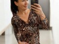 Dámská halenka Leopard S,M