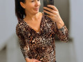 Dámská halenka Leopard S,M