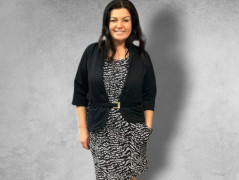 Dětské softshell kalhoty modré 110