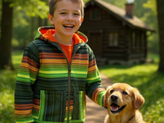 Dámská semišová bunda Hořčice