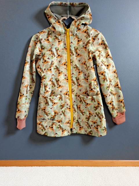 Dětská soft bunda Jelínek 116 zimní teplá bunda funkční softshell softshellová  Dětská soft bunda Jelínek 116 zimní teplá bunda funkční softshell softshellová