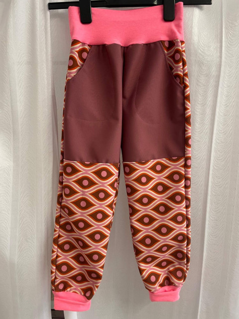 Dětské softshellové kalhoty -116 dětské kalhoty bavlněné tepláky hořčicové baggy  Dětské softshellové kalhoty -116 dětské kalhoty bavlněné tepláky hořčicové baggy