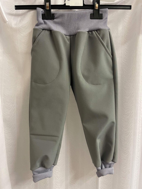 Dětské softshell kalhoty šedé-122 dětské kalhoty bavlněné tepláky hořčicové baggy  Dětské softshell kalhoty šedé-122 dětské kalhoty bavlněné tepláky hořčicové baggy