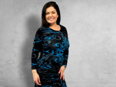 Dětské softshell kalhoty modré 110