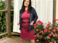 Dámské šaty Bordó - M/L