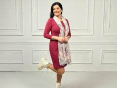 Pletené návleky na nohy -více barev