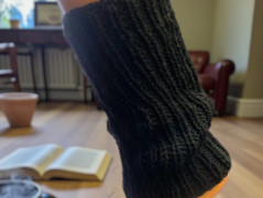 Dámské volánové kreš šaty -S/M